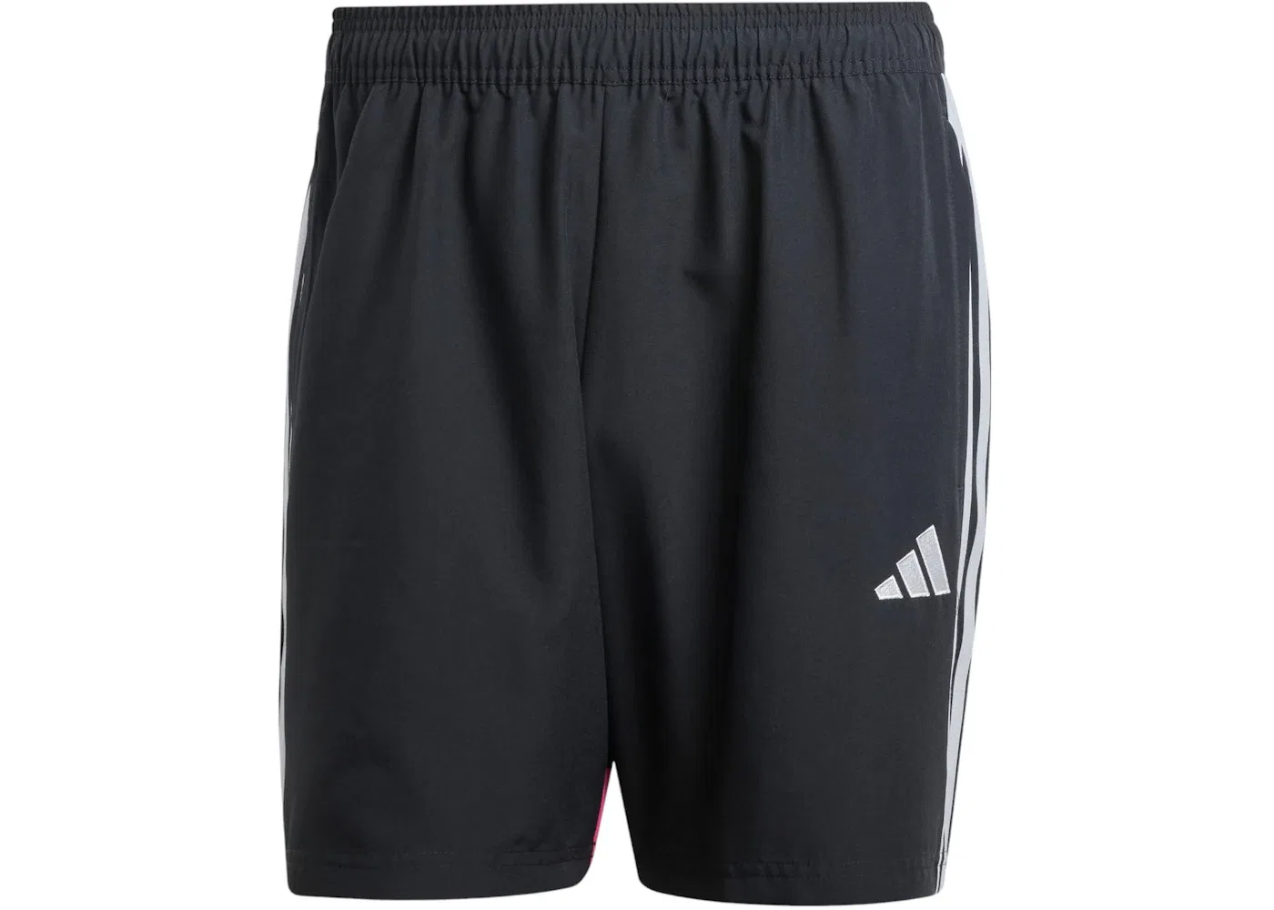 Мужские шорты с логотипом Tiro 25 Essentials Adidas, цвет Black/Clear Grey/Real Magenta