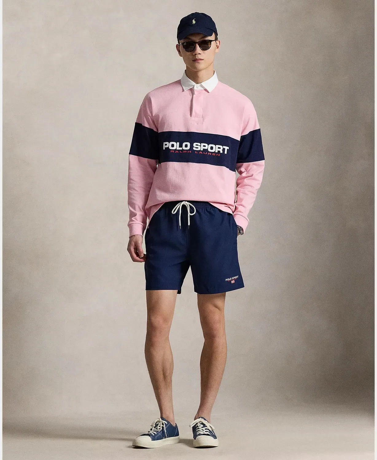 Мужские шорты из дышащей ткани Polo Sport Polo Ralph Lauren, Azul Marino