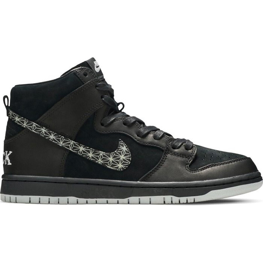 

Кроссовки Nike Black Bar x SB Zoom Dunk High Pro, черный/серый