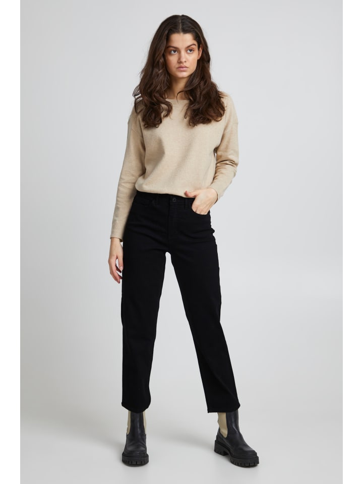 

Джинсы IHTWIGGY свободного кроя черного цвета ICHI