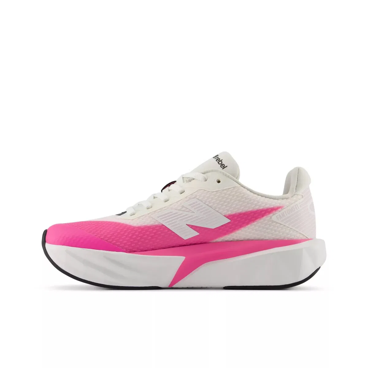 Детские кроссовки для мальчиков с высокой амортизацией FuelCell Rebel New Balance, Pink Heat/Sea Salt — фото 2