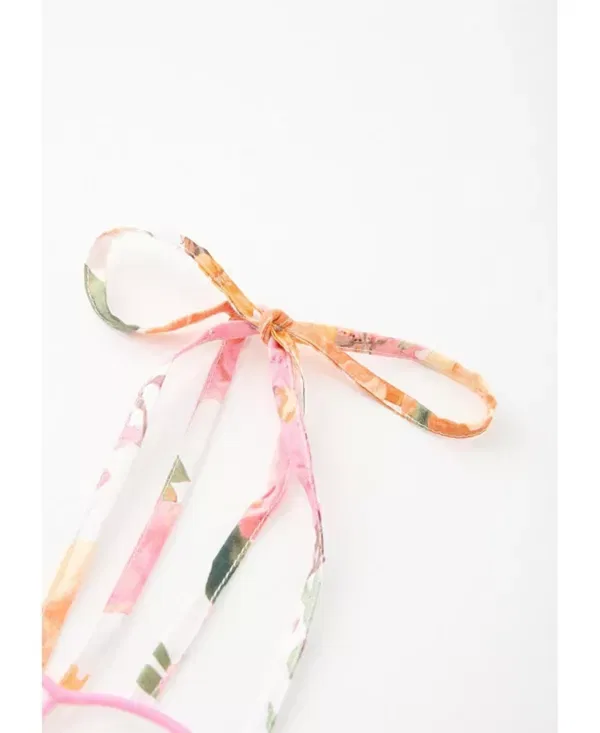 Детское платье для девочек с цветочным принтом Alessia Marlo Kids, Floral — фото 3