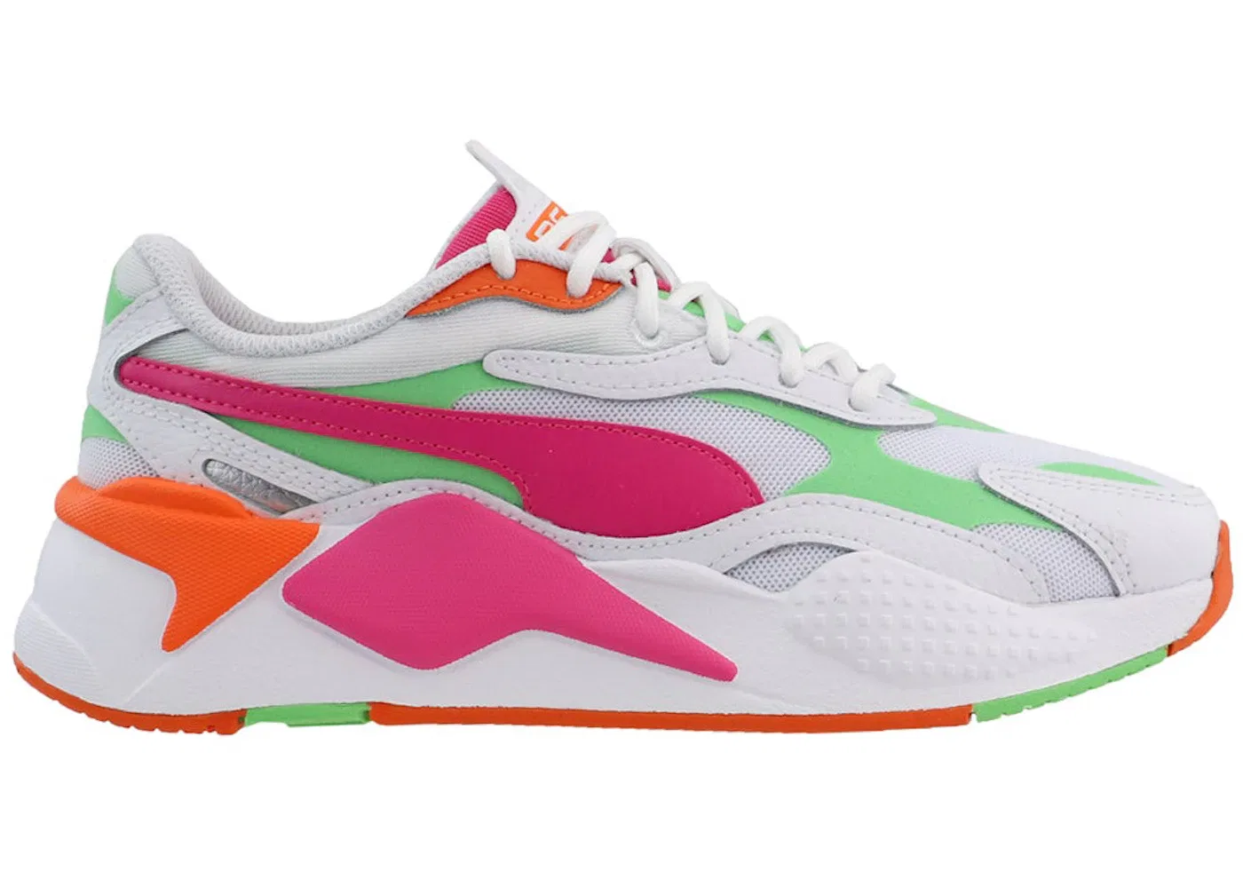 Детские кроссовки Lifestyle Puma RS-X3, White/Pink/Green
