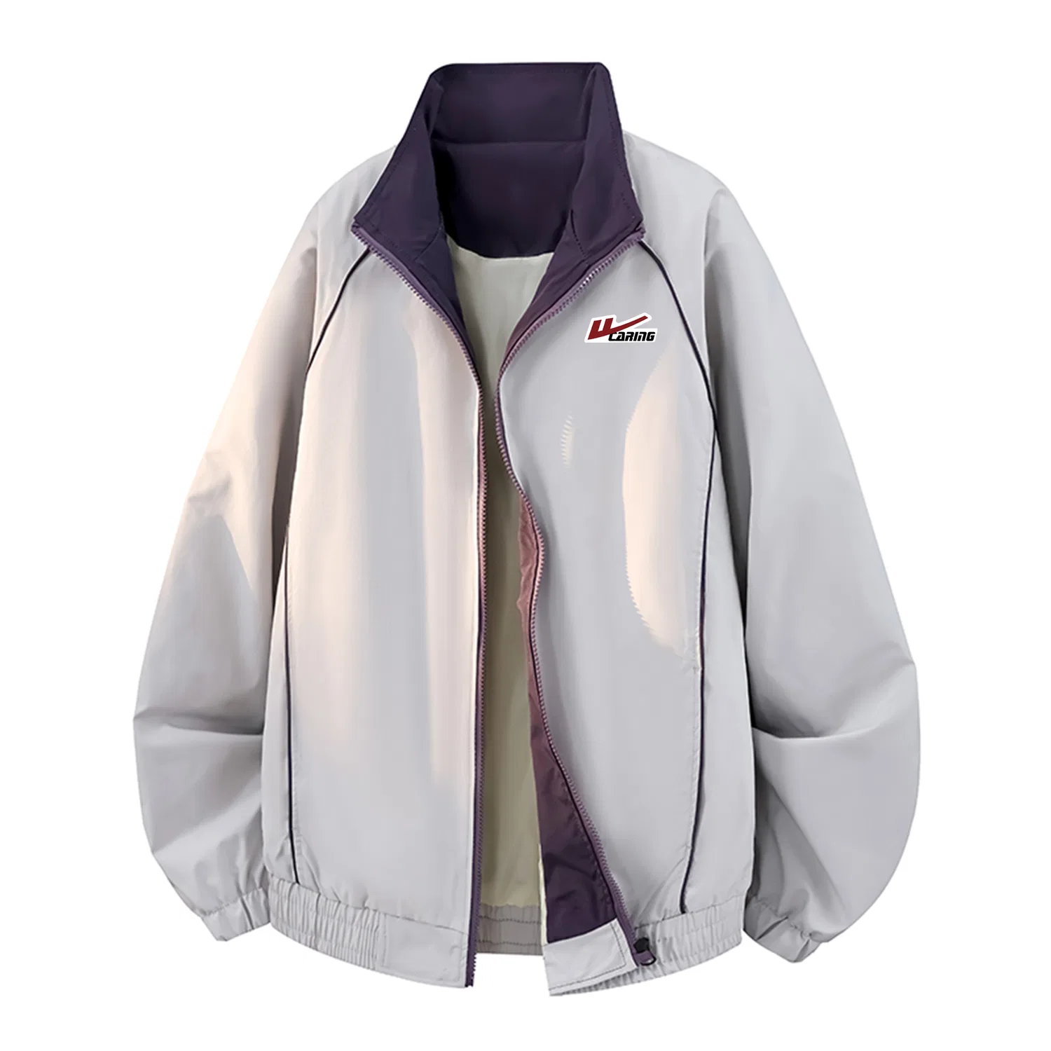 Детский жакет с лацканами White Heather Gray (DIY Badge) WARRIOR