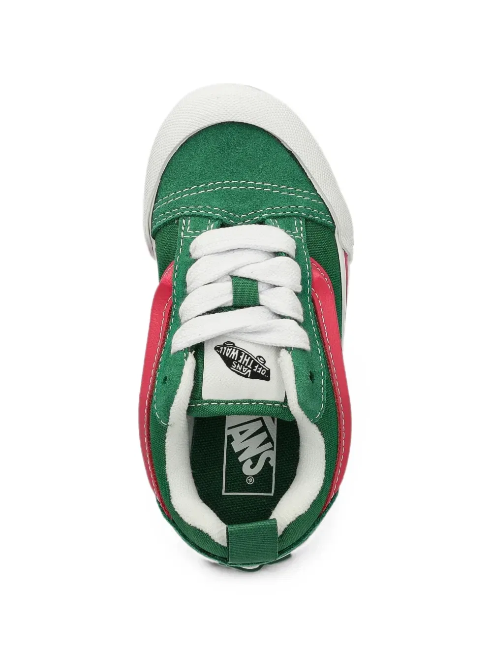 Кроссовки Knu Skool Vans Kids, зеленый — фото 4