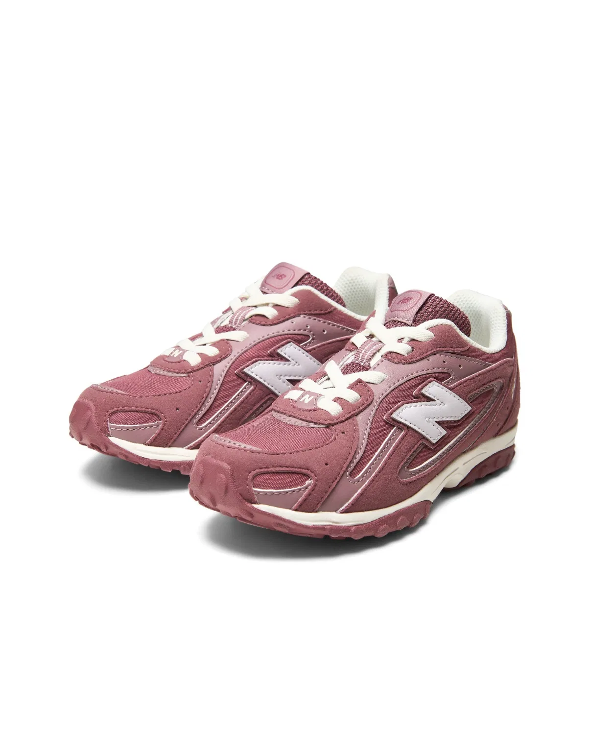 Детские кроссовки с шнуровкой 204L Bungee Lace New Balance, Burgundy — фото 3