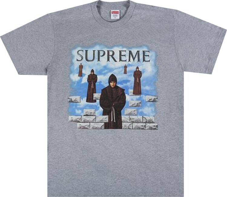 

Футболка Supreme Levitation Tee 'Heather Grey', серый