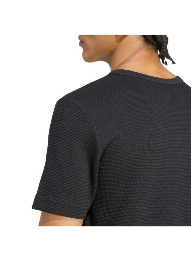 Футболка с вышивкой Trefoil essentials Adidas Originals, черный — фото 4