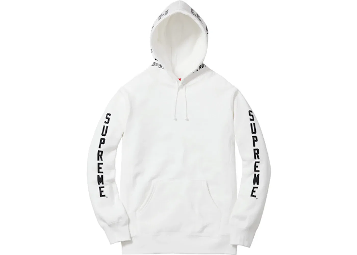 Мужской худи с капюшоном Supreme Thrasher Boyfriend, White