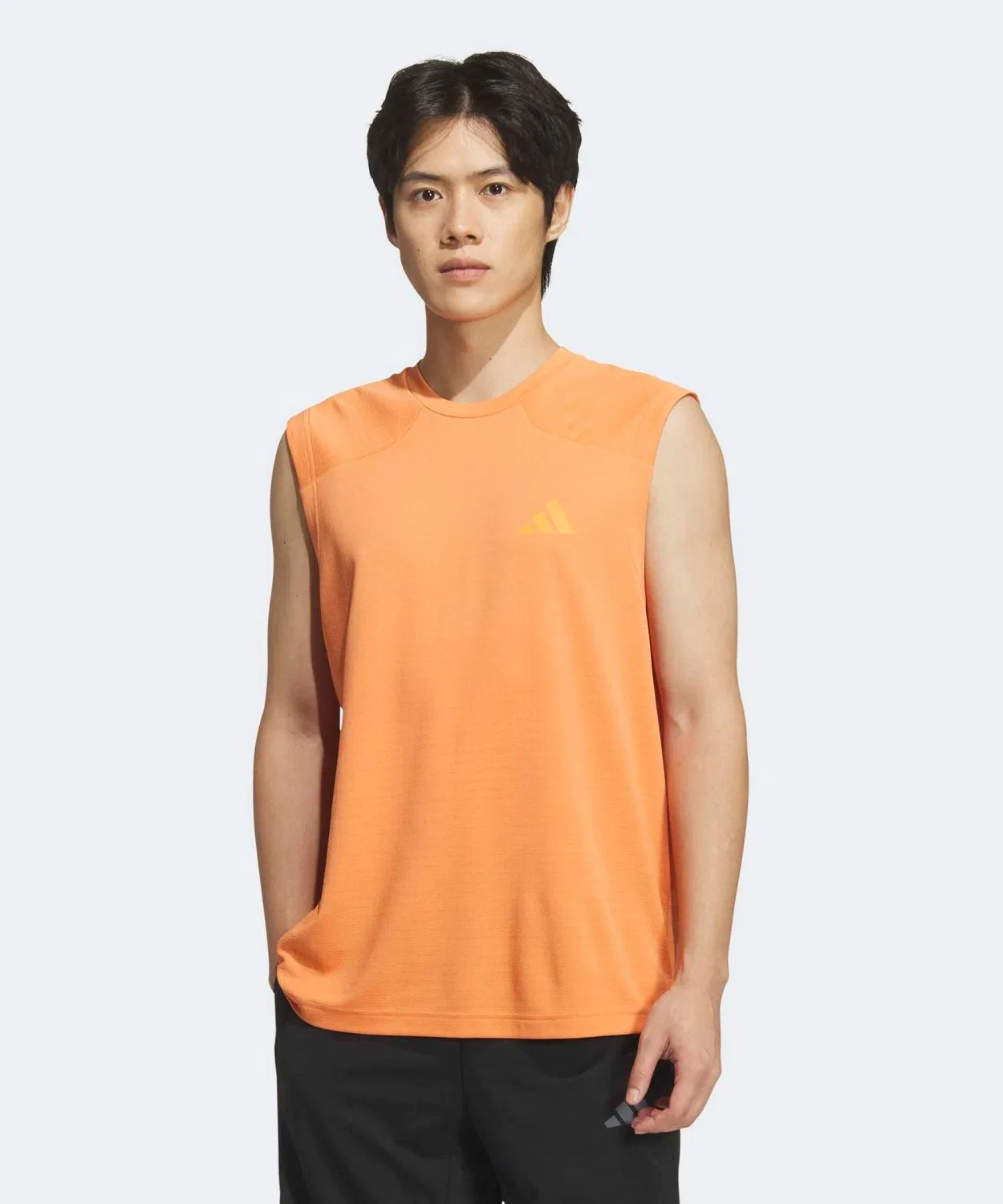 Мужская майка без рукавов Tech Essentials Cool Touch Stealth Sleeveless T-Shirt Adidas, Orange
