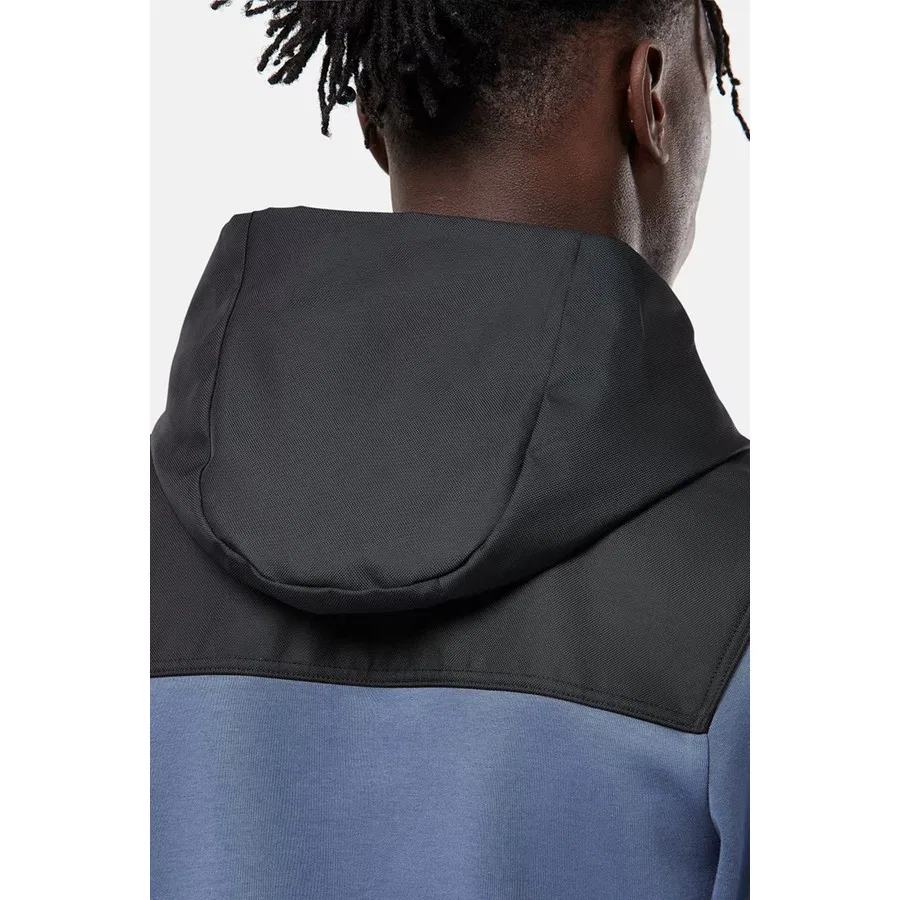 Худи Nike Tech Fleece Full Zip Unisex Hoodie, Сине-черный — фото 4