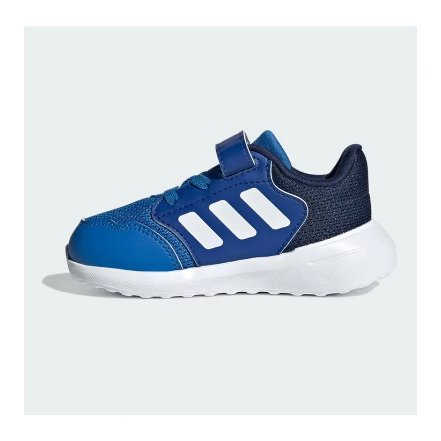 Детские спортивные кроссовки с липучками Tensaur Run 3.0 adidas, Сине-белый — фото 2