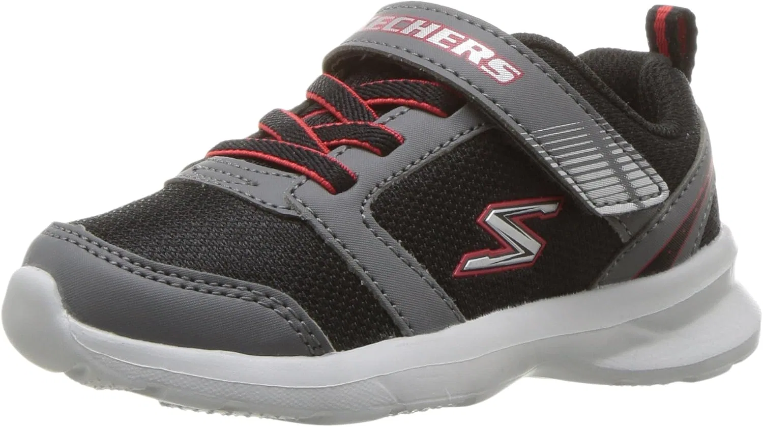 Детские кроссовки для мальчиков Skech-Stepz-Powerjump Skechers, Black/Gray/Red
