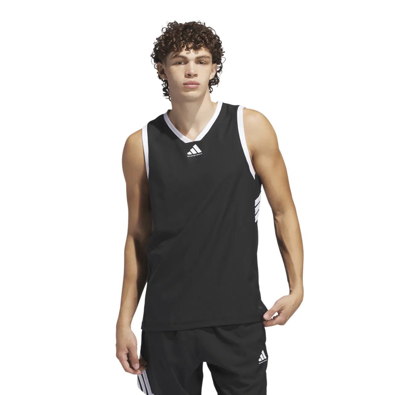 Мужская баскетбольная джерси CrazyLite Adidas, черный/белый