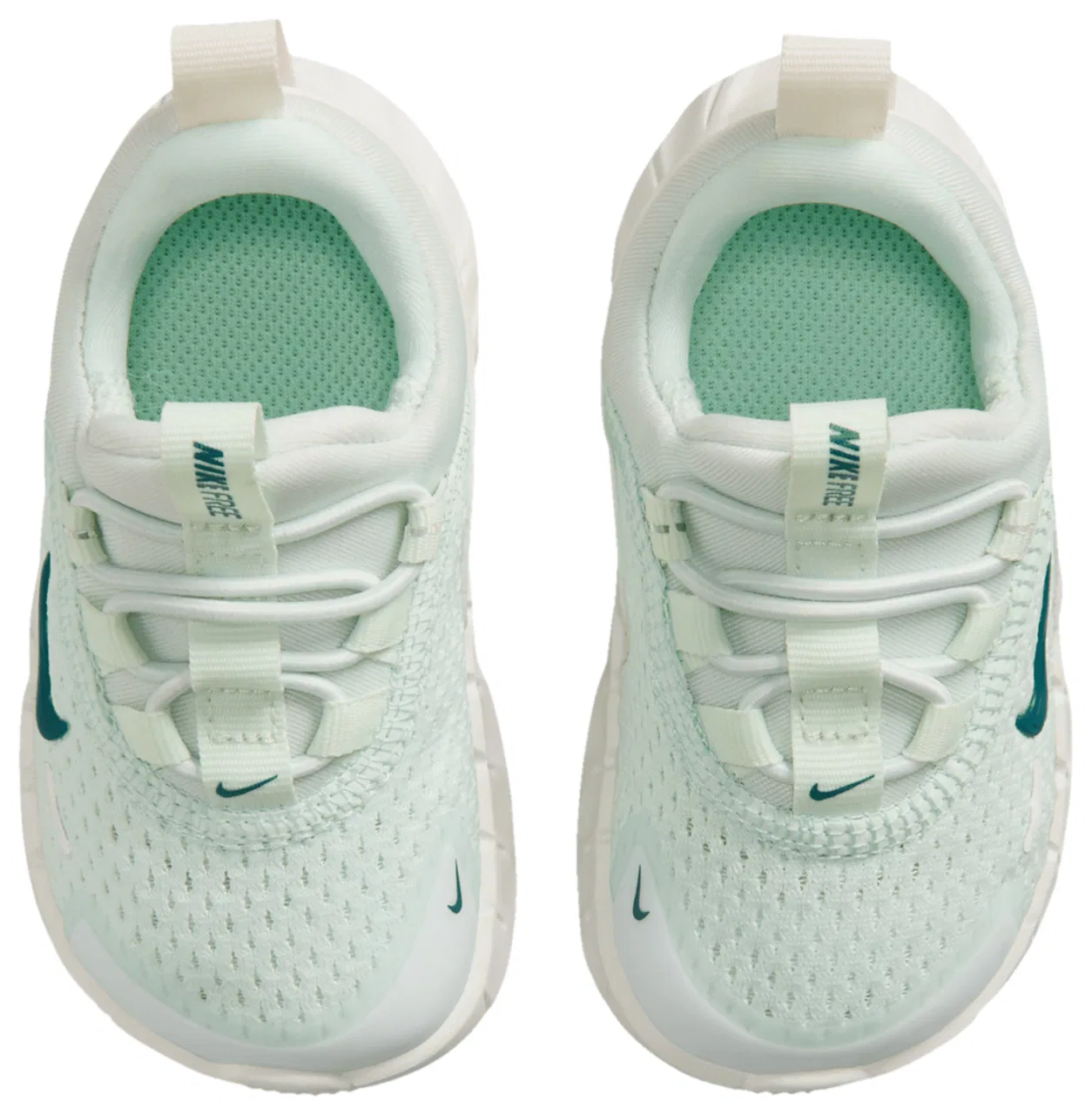 Беговые кроссовки для мальчиков Free Ride Nike, цвет Barely Green/Arctic Green/Bright Spruce — фото 4