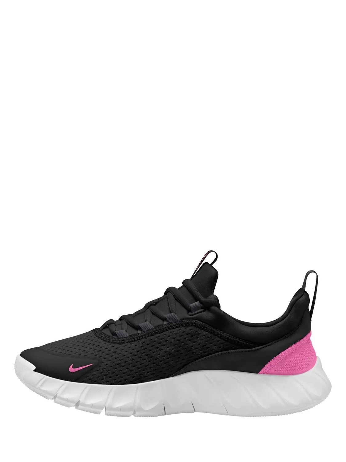 Кроссовки для бега Nike Free Ride, черный/розовый — фото 2