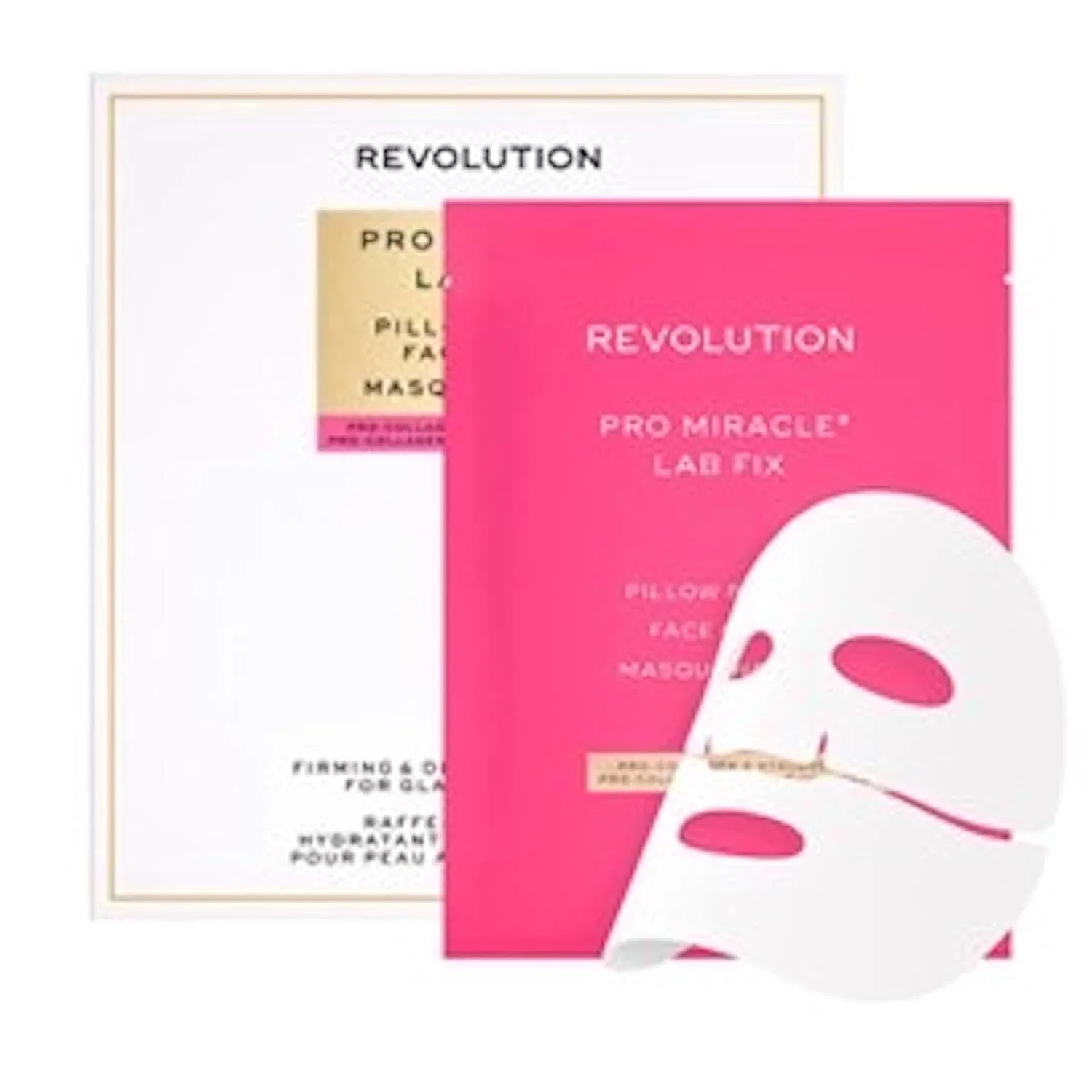 Гидрогелевая маска для лица Pro-Collagen Plumping, Revolution Beauty London, 2 шт, 100 г