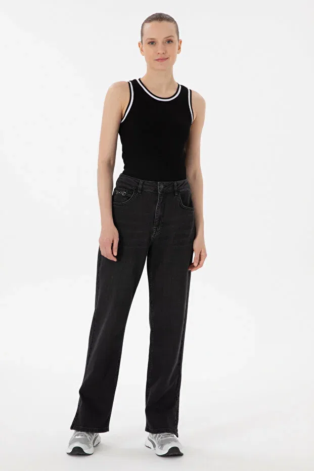 Женская безрукавка-футболка U.S. Polo Assn., Black — фото 4