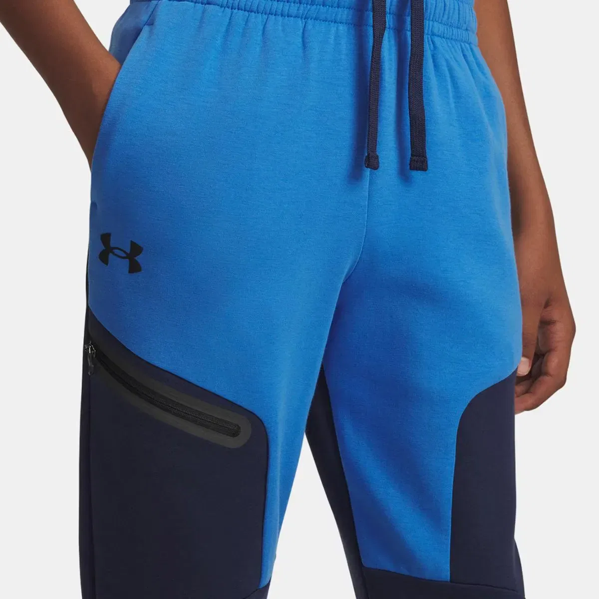 Детские спортивные джоггеры для мальчиков из флиса Unstoppable Under Armour, Azul — фото 3