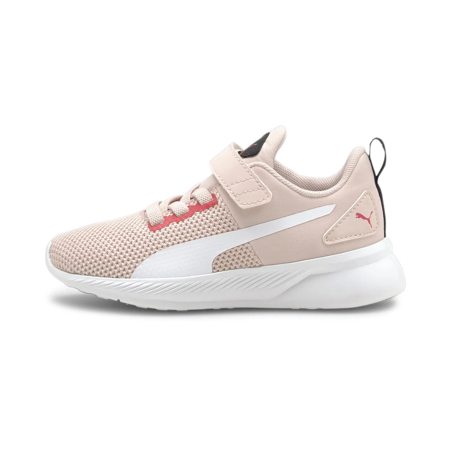 Детские кроссовки для мальчиков Puma Flyer Runner V PS, White Puma White Lotus Paradise Pink