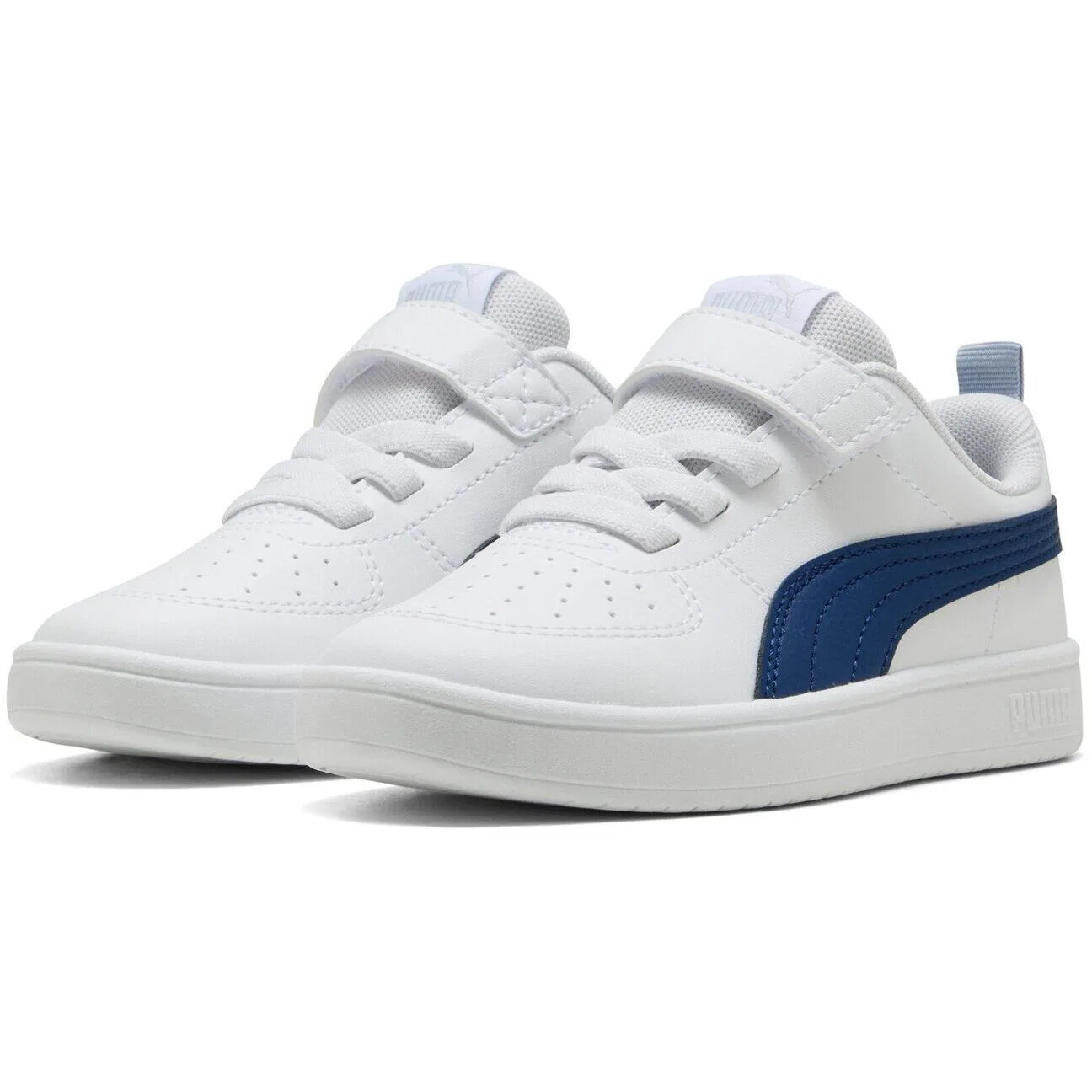 Детские кроссовки из экокожи Puma Rickie Ac Ps, Weiß — фото 3