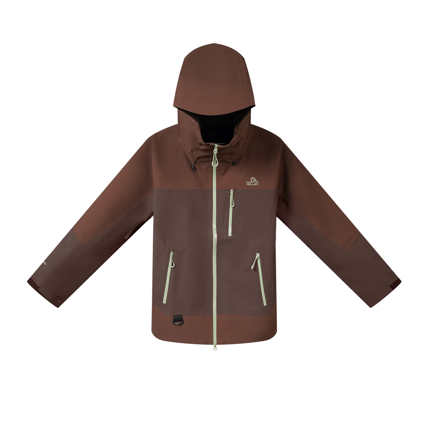 Детская ветровка PELLIOT, Цвет Cocoa Brown/Ebony Brown