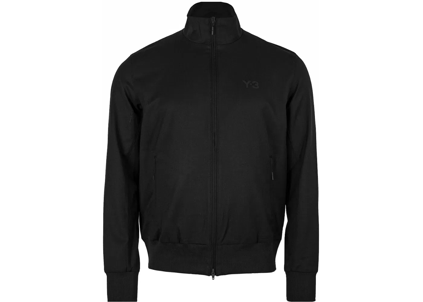 Мужская куртка из шерсти с логотипом Y-3 Classic Logo Wool Track Jacket Adidas, Black — фото 2