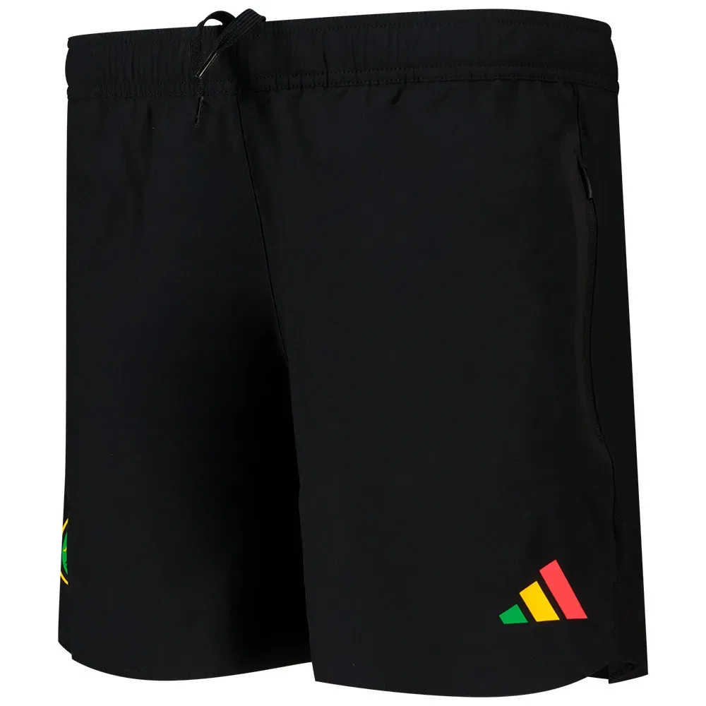 Женские спортивные шорты с эластичным поясом Jamaica Tiro Travel Adidas, Black — фото 2