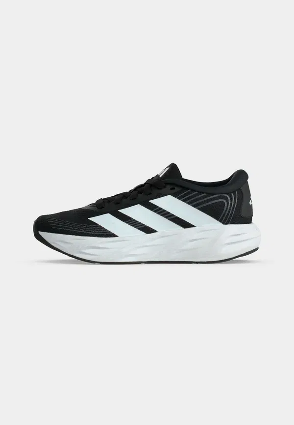 Кроссовки Galaxy 8 j унисекс для бега по шоссе Adidas Performance, белый/черный — фото 2