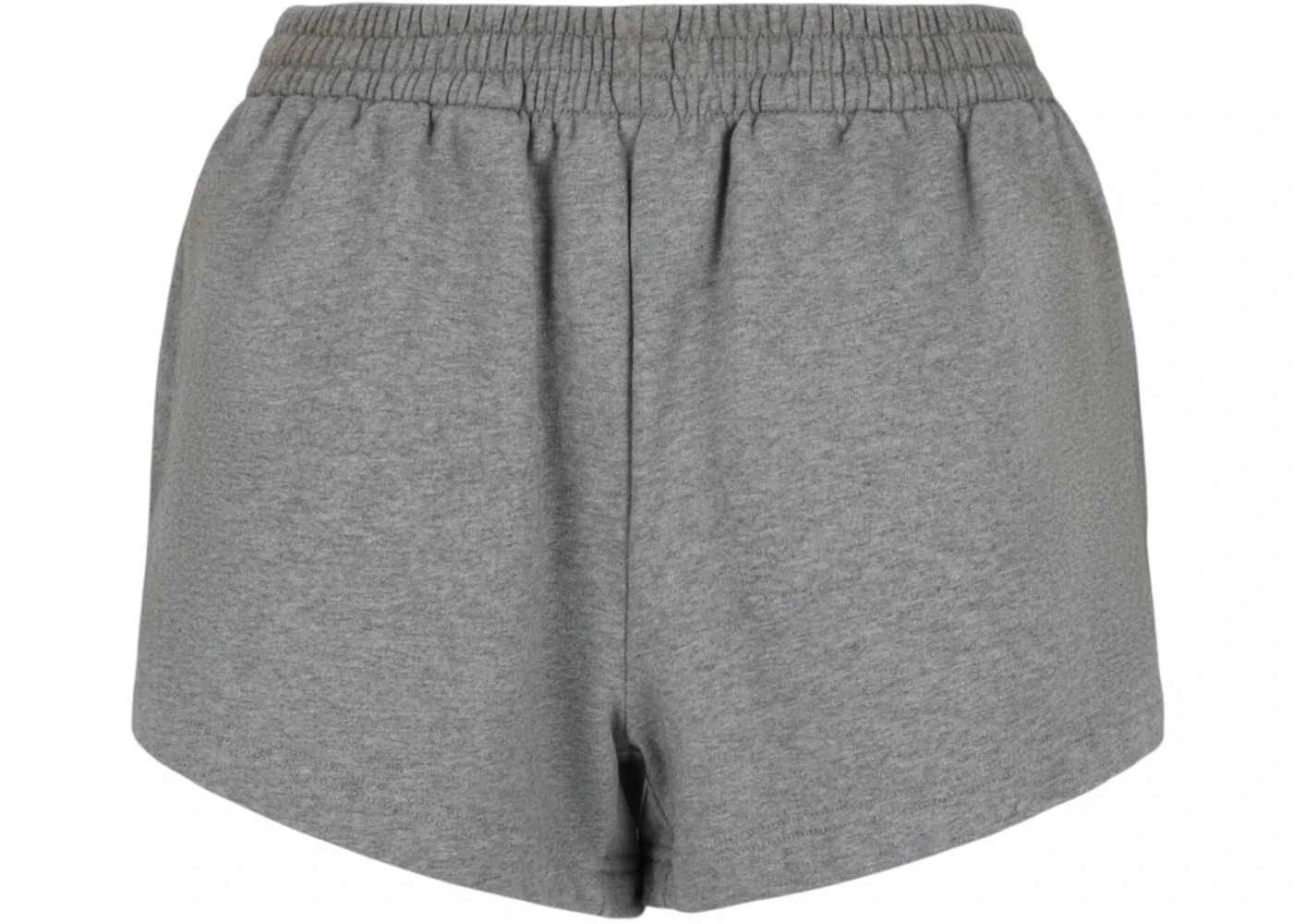 Женские шорты с эффектом потертости Balenciaga, Heather Grey