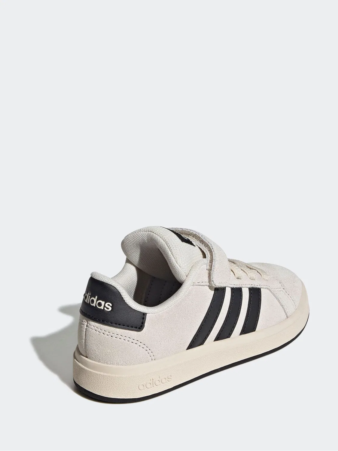 Кроссовки детские с замшевым верхом adidas Grand Court 00s, Neutral — фото 4