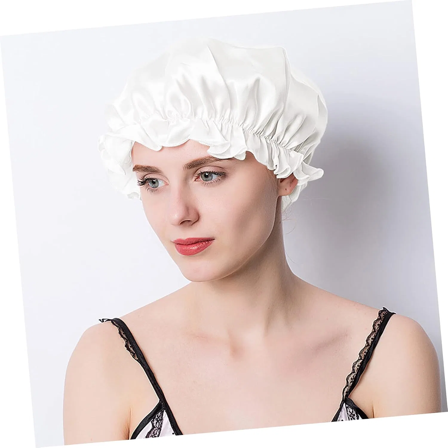 Шапочка для душа Satin, 9 Pack, Healeved, Khaki — фото 2