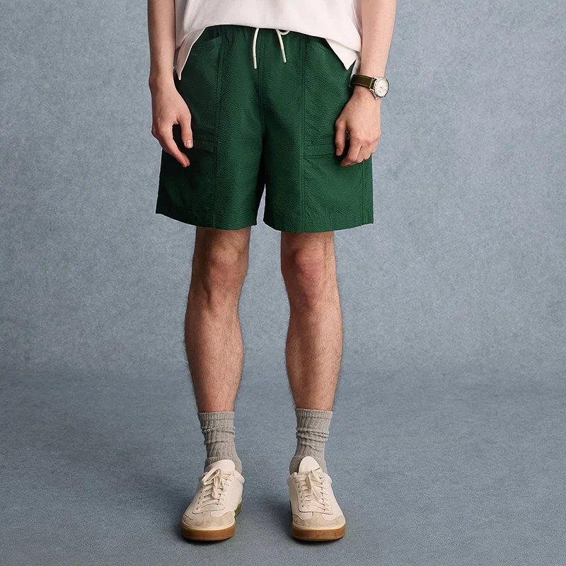 Детские шорты из коллекции Evergreen Collection, бренд Teenie Weenie Men, цвет Green — фото 4