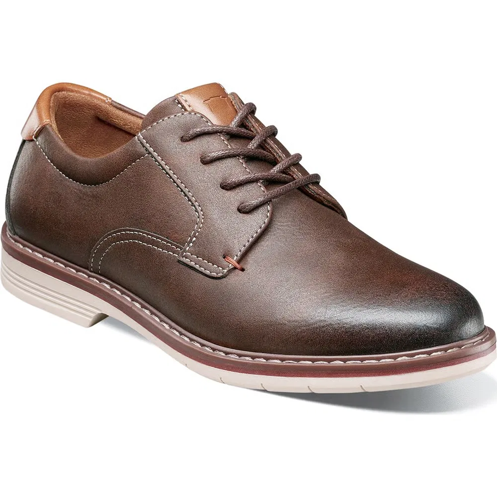 Детские оксфорды Norwalk Florsheim, Brown Crazy Horse