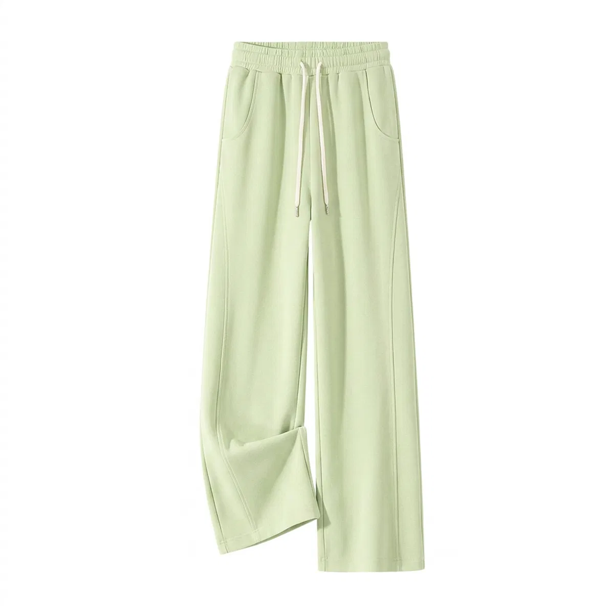 Детские повседневные брюки свободного кроя MINISO, Fresh Bean Green