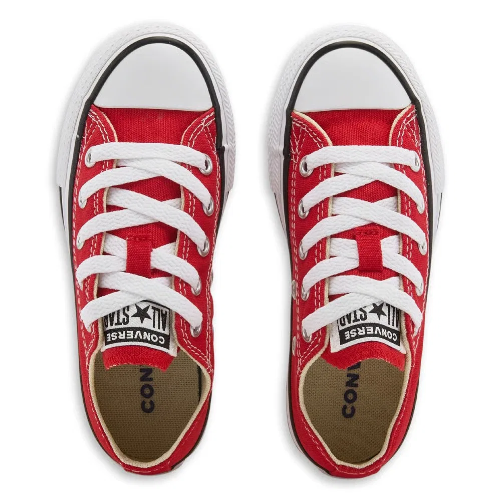 Детские низкие кроссовки Chuck Taylor All Star Converse, Red — фото 4