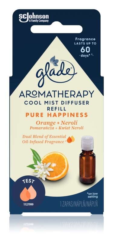 

Наполнитель для диффузора GLADE Aromatherapy Pure Happiness