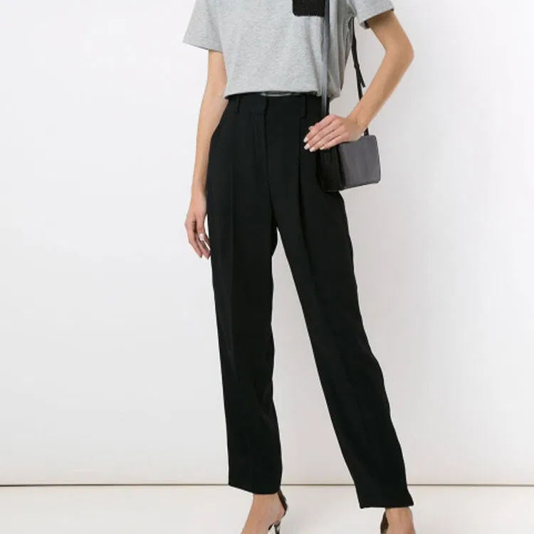 Повседневные брюки, молодежный стиль, SS21, EMPORIO ARMANI, Black — фото 3