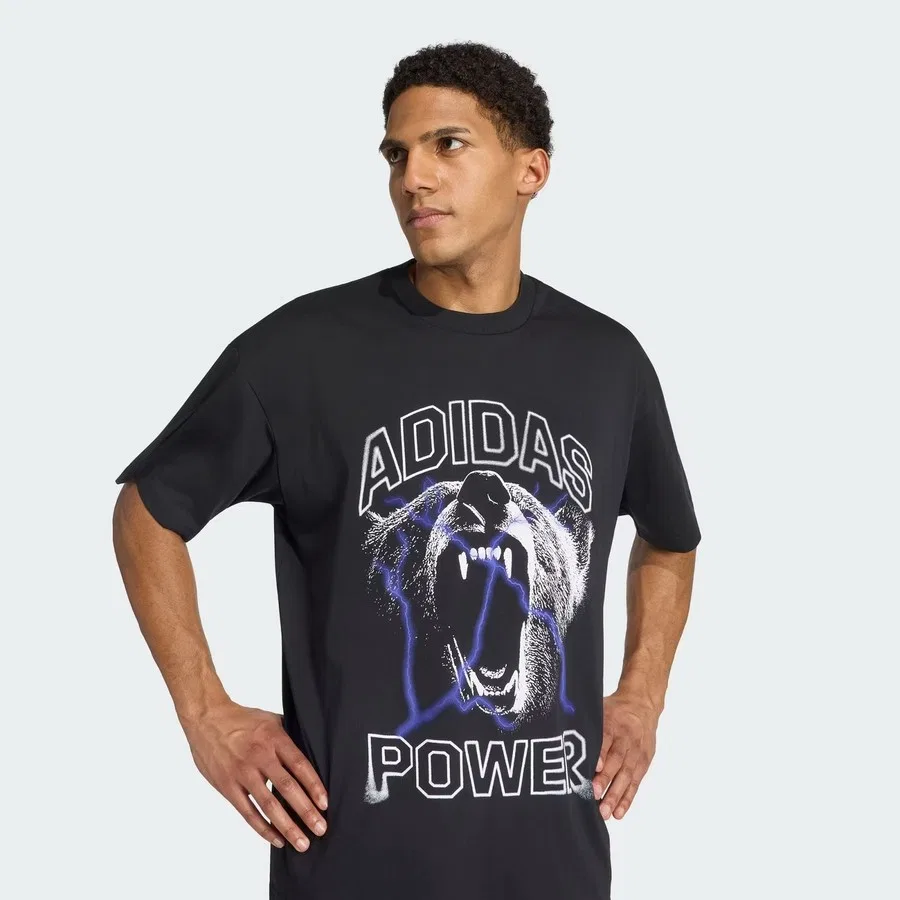 Футболка с длинным рукавом Primelift G T adidas, Смешанный — фото 2