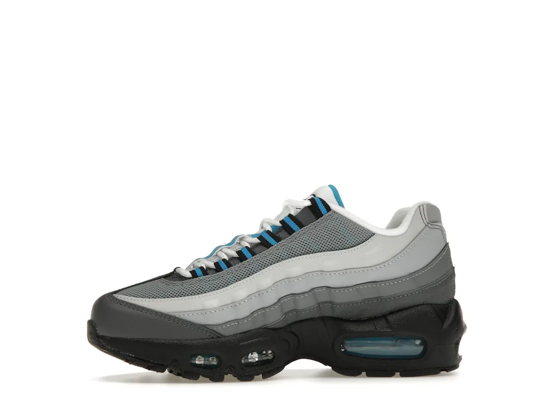 Детские кроссовки Lifestyle Nike Air Max 95 Recraft, Dark Grey/Cool Grey/Wolf Grey/Laser Blue — фото 3