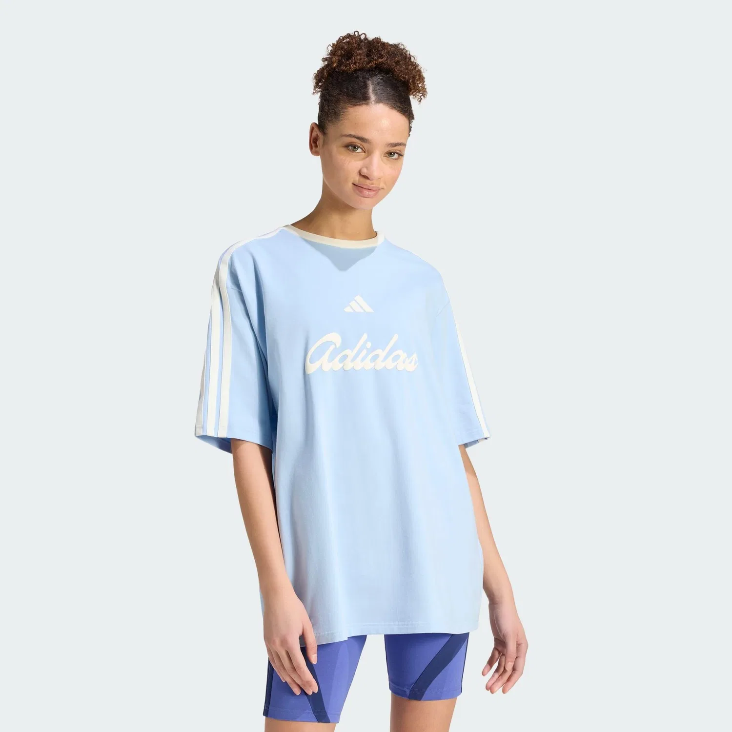 Мужская футболка с воротником Lux Tiro Grafik T-Shirt, Adidas, Kometblau