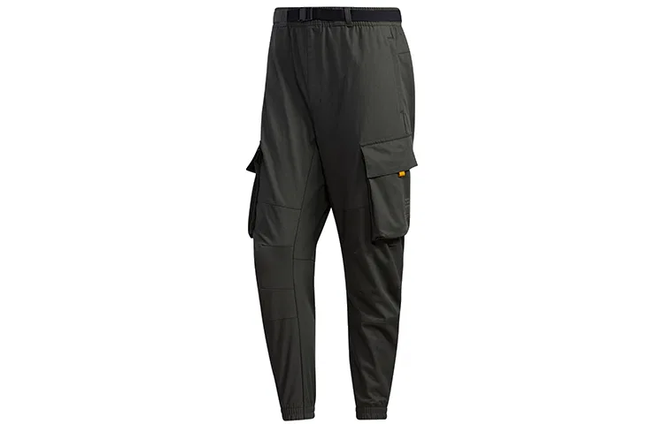 Мужские карго-брюки с карманами Dark Earthy Brown, Adidas
