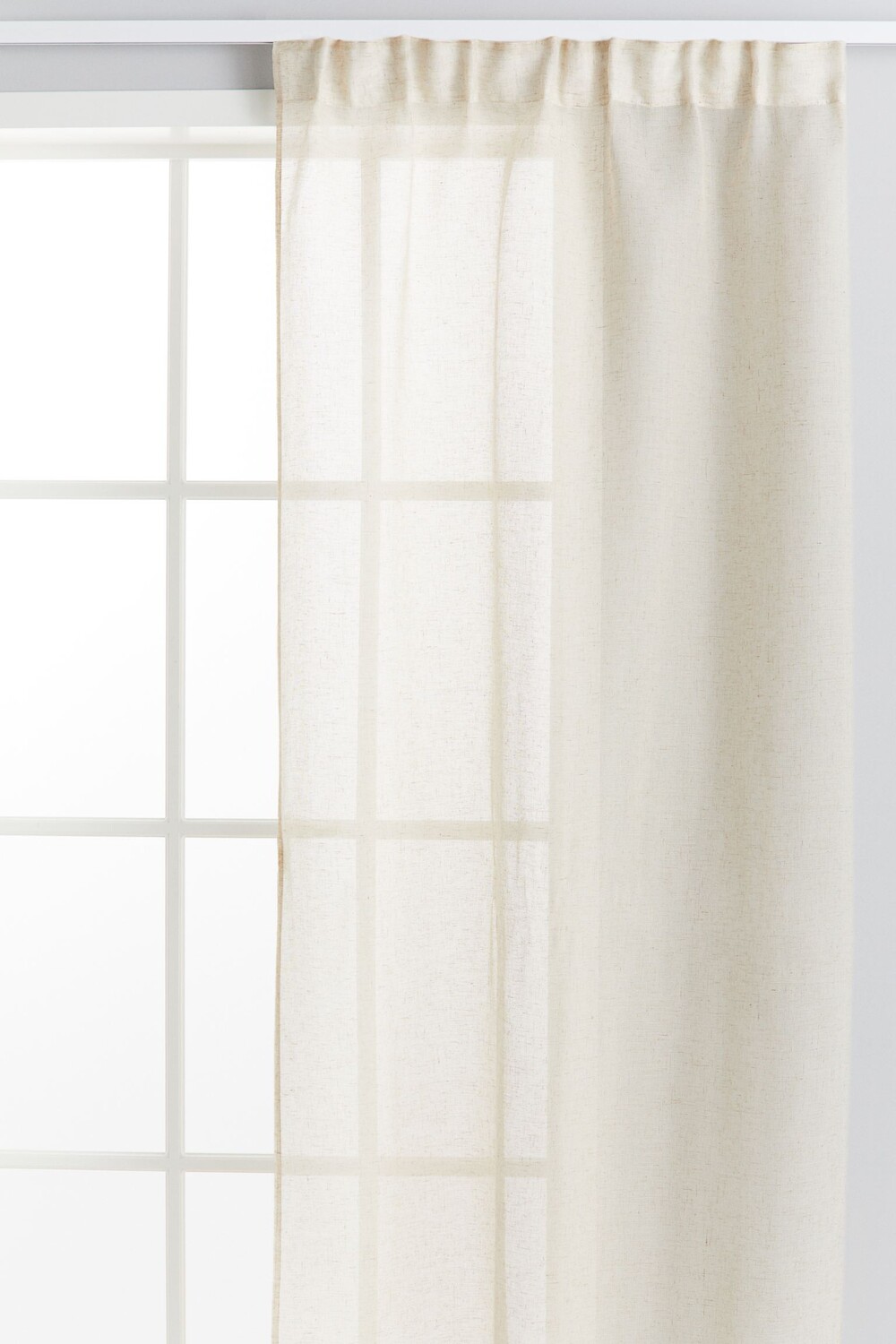 

Шторы H&M Home Multiway Panels, 2 предмета, светло-бежевый