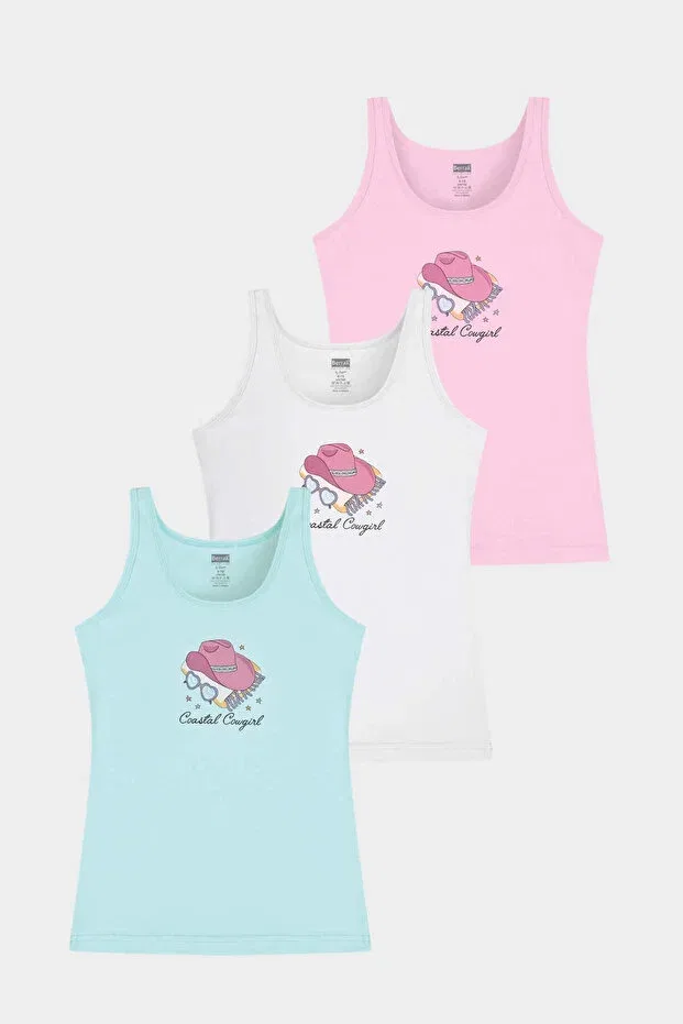 Детский комплект для девочек из 3 предметов 5663 girl's 3-piece athlete set Berrak, Standard