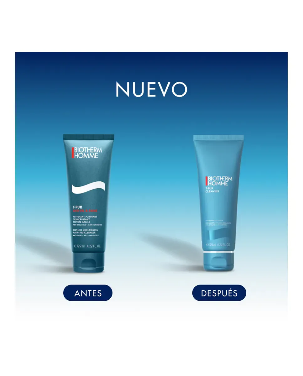 Очищающий очищающий от загрязнений Anti Oil & Wet T-Pur Biotherm Homme — фото 2