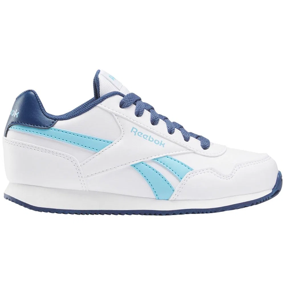 Детские кроссовки для мальчиков с hiking-дизайном Reebok Royal Classic Jogger 3, Ftwrwhite Digitalblue Batikblue
