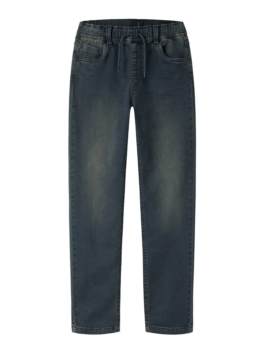 Джинсы NAME IT Slim fit 'NKMROBIN' темно-синего цвета