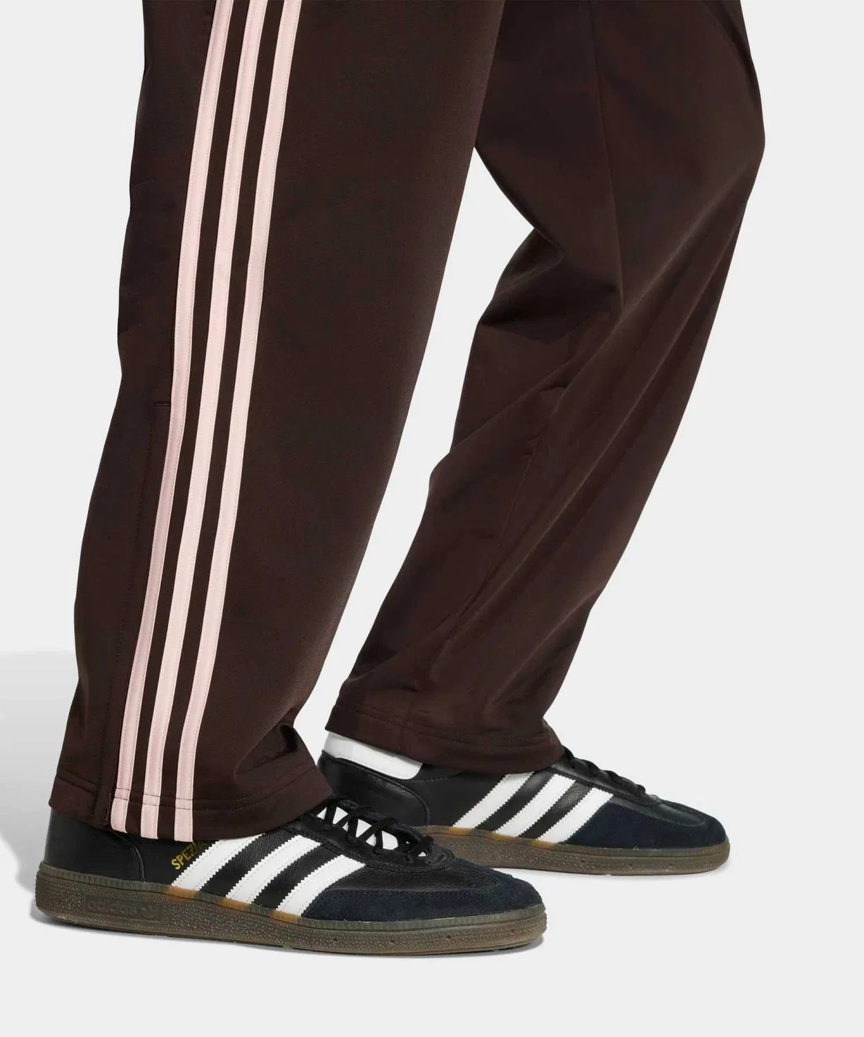 Мужские спортивные штаны с регулируемым поясом Firebird Track Pants Adidas, Brown — фото 4