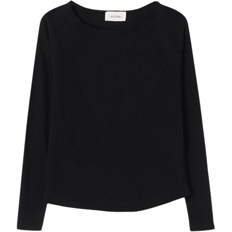 

AMERICAN VINTAGE A.M Футболка Women's Vintage Black, Черный, AMERICAN VINTAGE A.M Футболка Women's Vintage Black