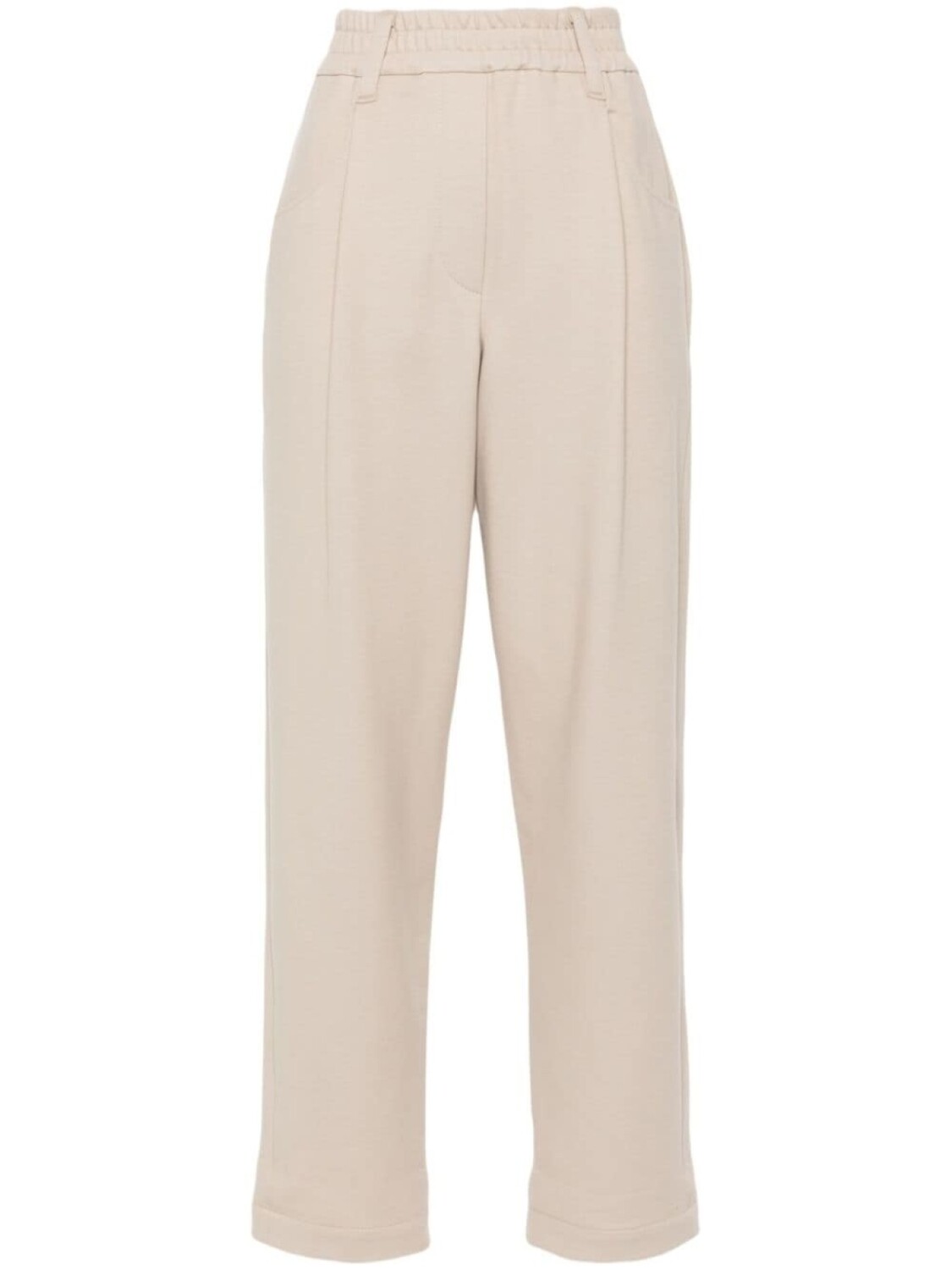 

Brunello Cucinelli укороченные спортивные брюки, нейтральный цвет